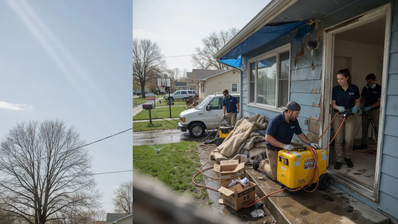 Basement Flood Cleanup in Canaan, IN near me